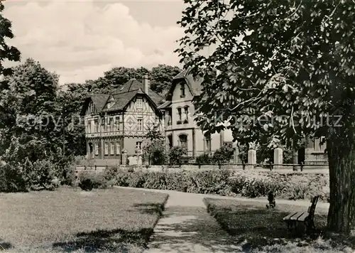 AK / Ansichtskarte Ermsleben Stadtpark Kat. Falkenstein Harz