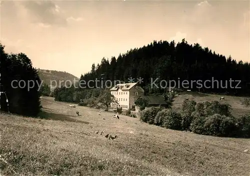 AK / Ansichtskarte Dittersdorf Glashuette Sachsen Erholungsheim der Inneren Mission Kat. Glashuette Sachsen