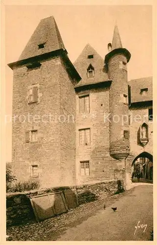 AK / Ansichtskarte Uzerche Porte Becharie dite Barachaude Kat. Uzerche