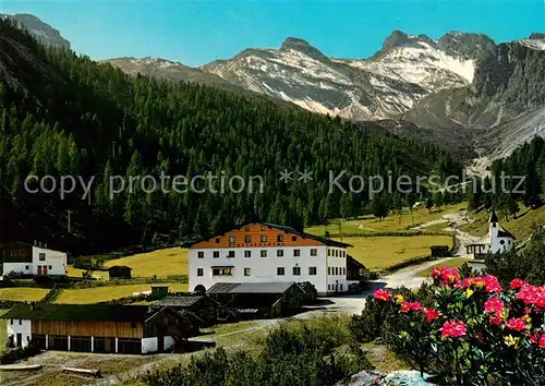 AK / Ansichtskarte Stubaital Alpenwirtschaft Schlicker Alm Hohe Burgstall  Kat. Neustift im Stubaital