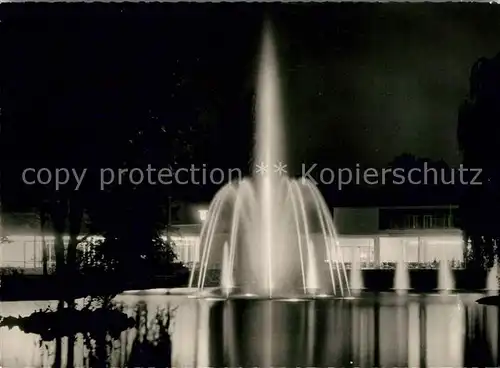 AK / Ansichtskarte Bad Godesberg Springbrunnen Stadtpark Kat. Bonn