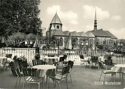 AK / Ansichtskarte Essen Ruhr Muensterkirche Kat. Essen