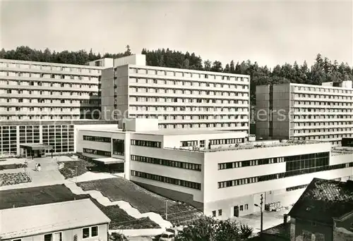 AK / Ansichtskarte Bad Elster Staatsbad Therapiegebaeude und Bettenhaeuser Kat. Bad Elster