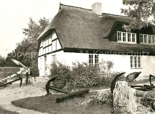 AK / Ansichtskarte Goehren Ruegen Heimatmuseum Moenchgut Anker Kat. Goehren Ostseebad Ruegen