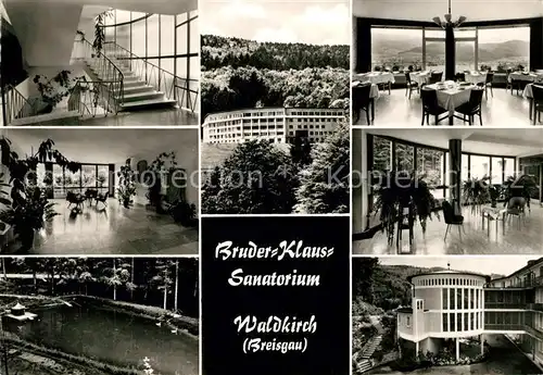 AK / Ansichtskarte Waldkirch Breisgau Bruder Klaus Sanatorium Kat. Waldkirch