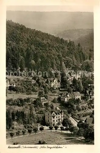 AK / Ansichtskarte Herrenalb Bad Villa Bergschloesschen Hotel Pension Kat. Bad Herrenalb