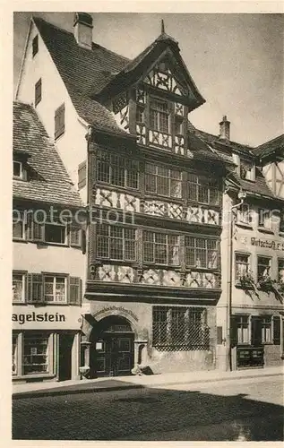 AK / Ansichtskarte Schwaebisch Hall Renaissancehaus Kat. Schwaebisch Hall