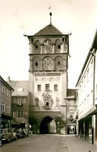 AK / Ansichtskarte Wangen Allgaeu Martinstor Kat. Wangen im Allgaeu