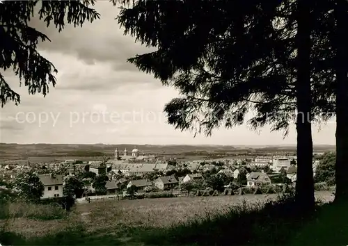 AK / Ansichtskarte Weingarten Wuerttemberg Panorama Abteikirche