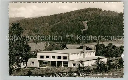 AK / Ansichtskarte Allendorf Sauerland Mehrzweckhalle Kat. Sundern (Sauerland)