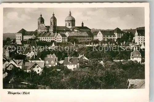 AK / Ansichtskarte Weingarten Wuerttemberg Abtei Muenster