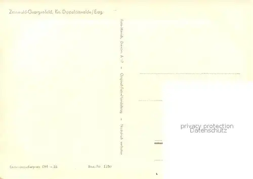 AK / Ansichtskarte Zinnwald Georgenfeld Lugsteinhof Kat. Altenberg