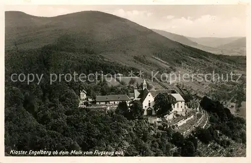 AK / Ansichtskarte Kloster Engelberg Fliegeraufnahme Kat. Grossheubach