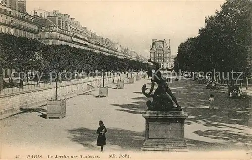 AK / Ansichtskarte Paris Le Jardin des Tuileries Kat. Paris