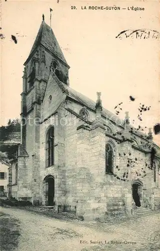 AK / Ansichtskarte La Roche Guyon Eglise Kat. La Roche Guyon