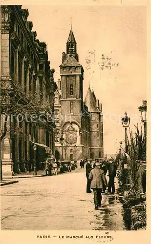 AK / Ansichtskarte Paris Le Marche aux Fleurs Kat. Paris