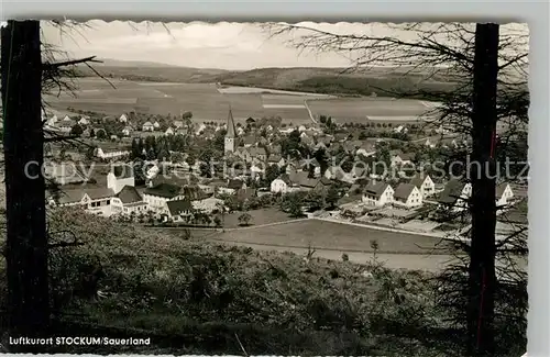 AK / Ansichtskarte Stockum Sauerland Panorama Pension Kleiner Kat. Sundern (Sauerland)