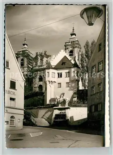 AK / Ansichtskarte Weingarten Wuerttemberg Martinusdenkmal Muenster