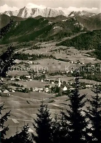 AK / Ansichtskarte Pfronten Falkenstein Mieminger Gruppe Zugspitze Kat. Pfronten