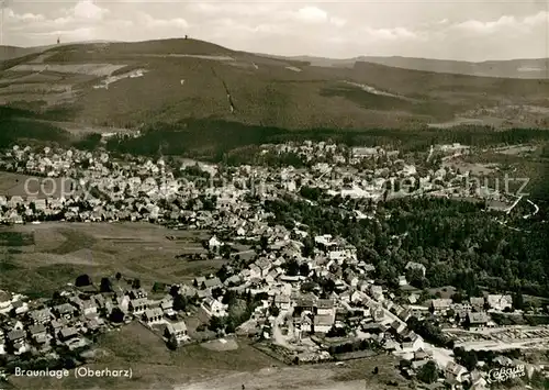 AK / Ansichtskarte Braunlage Fliegeraufnahme Kat. Braunlage Harz