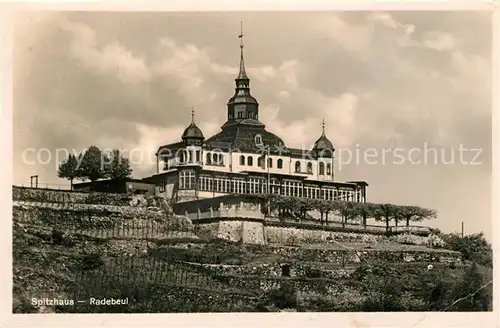 AK / Ansichtskarte Radebeul Spitzhaus Hotel Restaurant Aussichtspunkt Kat. Radebeul