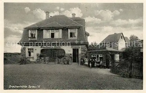 AK / Ansichtskarte Syrau Vogtland Drachenhoehle Tropfsteinhoehle Kat. Syrau