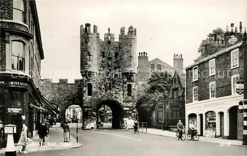 AK / Ansichtskarte York UK Micklegate Bar Kat. York