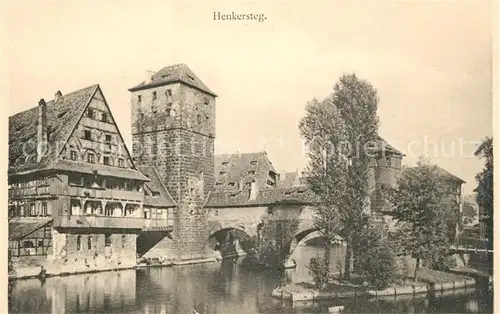 AK / Ansichtskarte Nuernberg Henkersteg Kat. Nuernberg