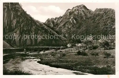 AK / Ansichtskarte Altenahr Landschaftspanorama Langfigtal mit Teufelsloch Kat. Altenahr