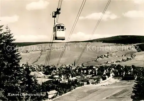 AK / Ansichtskarte Seilbahn Oberwiesenthal Kat. Bahnen