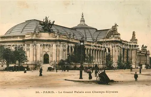 AK / Ansichtskarte Paris Le Grand Palais aux Champs Elysees Kat. Paris