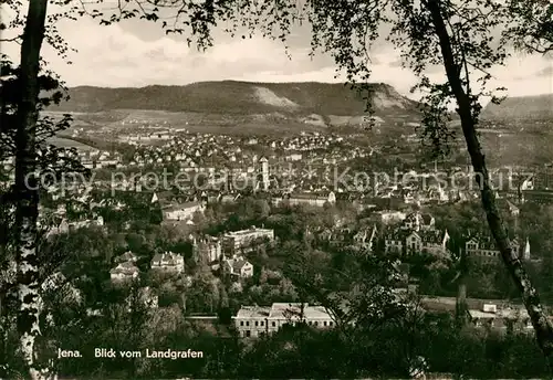 AK / Ansichtskarte Jena Thueringen Blick vom Landgrafen