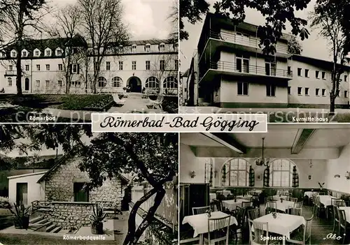 AK / Ansichtskarte Bad Goegging Roemerbad  Kat. Neustadt a.d.Donau