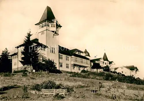 AK / Ansichtskarte Finsterbergen Kurhaus  Kat. Finsterbergen Thueringer Wald