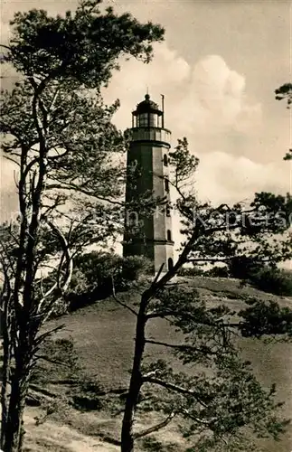 AK / Ansichtskarte Kloster Hiddensee Leuchtturm Kat. Insel Hiddensee