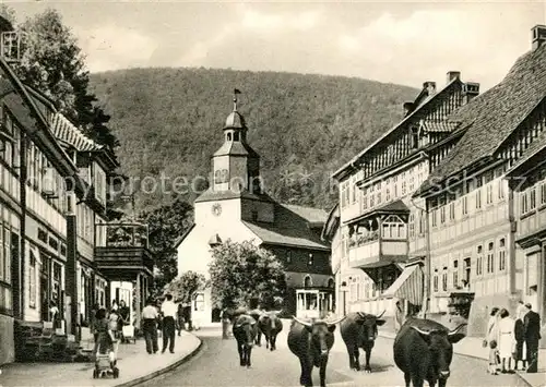 AK / Ansichtskarte Bad Grund Osteroder Strasse Kat. Bad Grund (Harz)