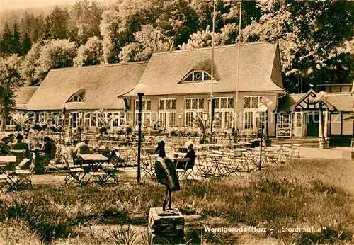 AK / Ansichtskarte Wernigerode Harz Storchmuehle Kat. Wernigerode