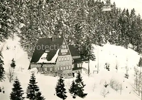 AK / Ansichtskarte Oberwiesenthal Erzgebirge Erholungsheim Bergheim Kat. Oberwiesenthal