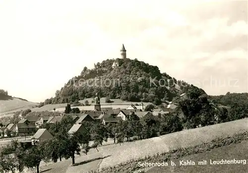 AK / Ansichtskarte Seitenroda Ortsansicht mit Leuchtenburg Kat. Seitenroda