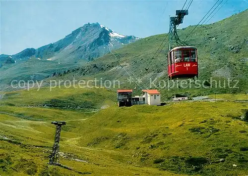 AK / Ansichtskarte Seilbahn Arosa Weisshorn Mittelstation  Kat. Bahnen