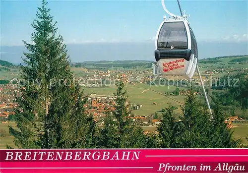 AK / Ansichtskarte Seilbahn Breitenberg Pfronten  Kat. Bahnen