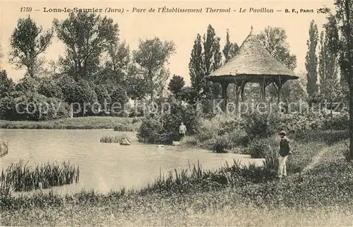 AK / Ansichtskarte Lons le Saunier Jura Parc de lEtablissement Thermal Le Pavillon Kat. Lons le Saunier