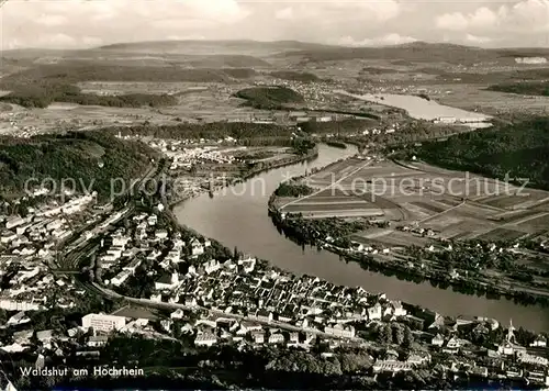 AK / Ansichtskarte Waldshut Tiengen Hochrhein Fliegeraufnahme Thorbecke Luftbild R 192 912