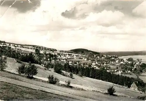 AK / Ansichtskarte Bermsgruen Landschaftspanorama Kat. Schwarzenberg