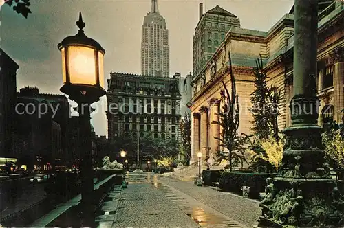 AK / Ansichtskarte Bibliothek Library New York Public Library  Kat. Gebaeude