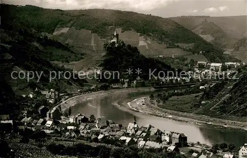 AK / Ansichtskarte Sehl Panorama Moseltal mit Reichsburg Kat. Cochem