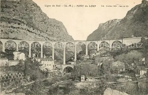 AK / Ansichtskarte Loup Viaduct Kat. Lourdes