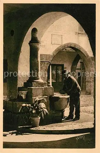 AK / Ansichtskarte Sospel Vieille Fontaine Kat. Sospel