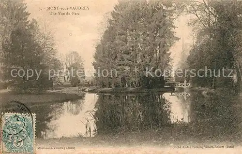 AK / Ansichtskarte Mont sous Vaudrey Une Vue du Parc Kat. Mont sous Vaudrey