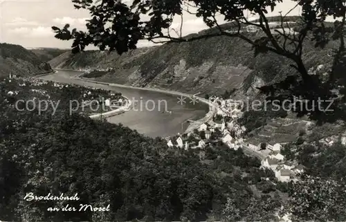 AK / Ansichtskarte Brodenbach Landschaftspanorama Moseltal Kat. Brodenbach